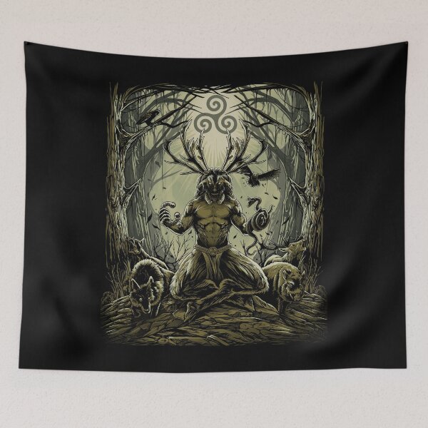 Item preview, Cernunnos Pagan Celtic Irish Mythology God designed and sold by BluePagan.