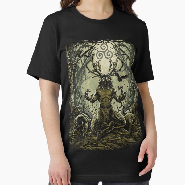 Artikel-Vorschau von Cernunnos heidnischer keltischer irischer Mythologie-Gott, designt und verkauft von BluePagan.