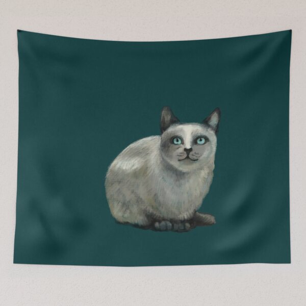 Item preview, Curious cat designed and sold by Lemontreeart63.