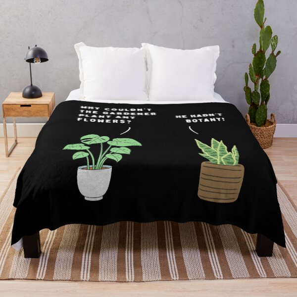 Item preview, Plant joke - Why couldn't the gardener plant any flowers? (colour) designed and sold by ani-eni.