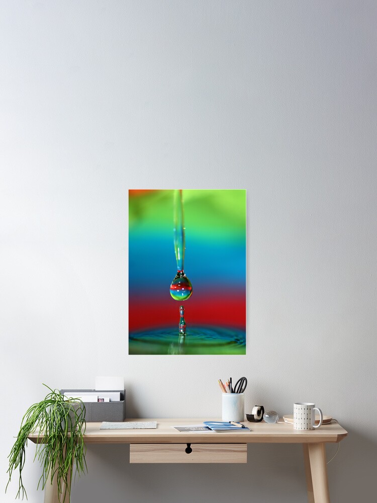 Thumbnail 2 of 3, Poster, Rainbow World designed and sold by idnurse41.