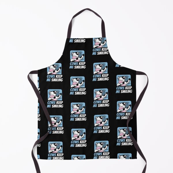 Item preview, Blue version Cows make me smile fun cartoon dabbing cow designed and sold by FarmsteadAcers.