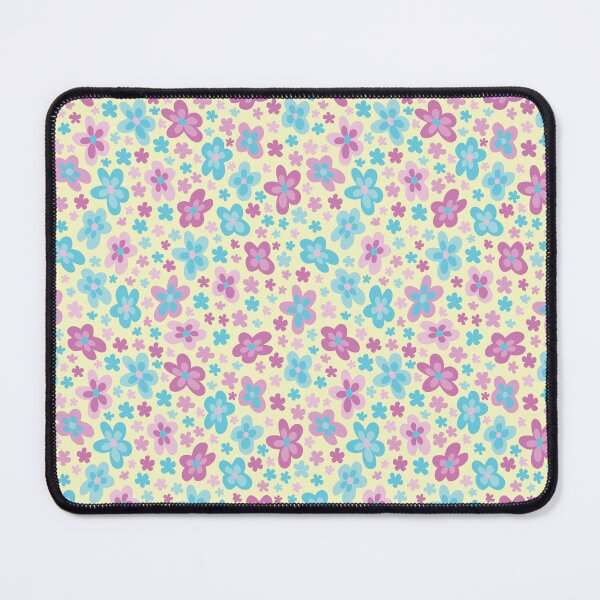 Item preview, TURQUOISE AND PINK RETRO 2000S Y2K FLORALS designed and sold by blomastudios.