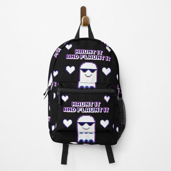 Item preview, Haunt It (purple) Pixel Ghost designed and sold by Window In The Moon.