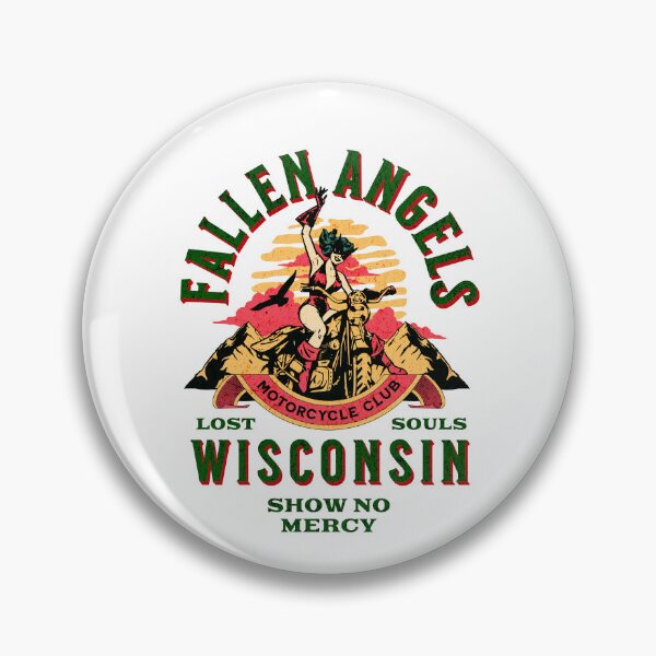 Item preview, Fallen Angels Wisconsin Motorcycle Club designed and sold by DreamSwiftly.