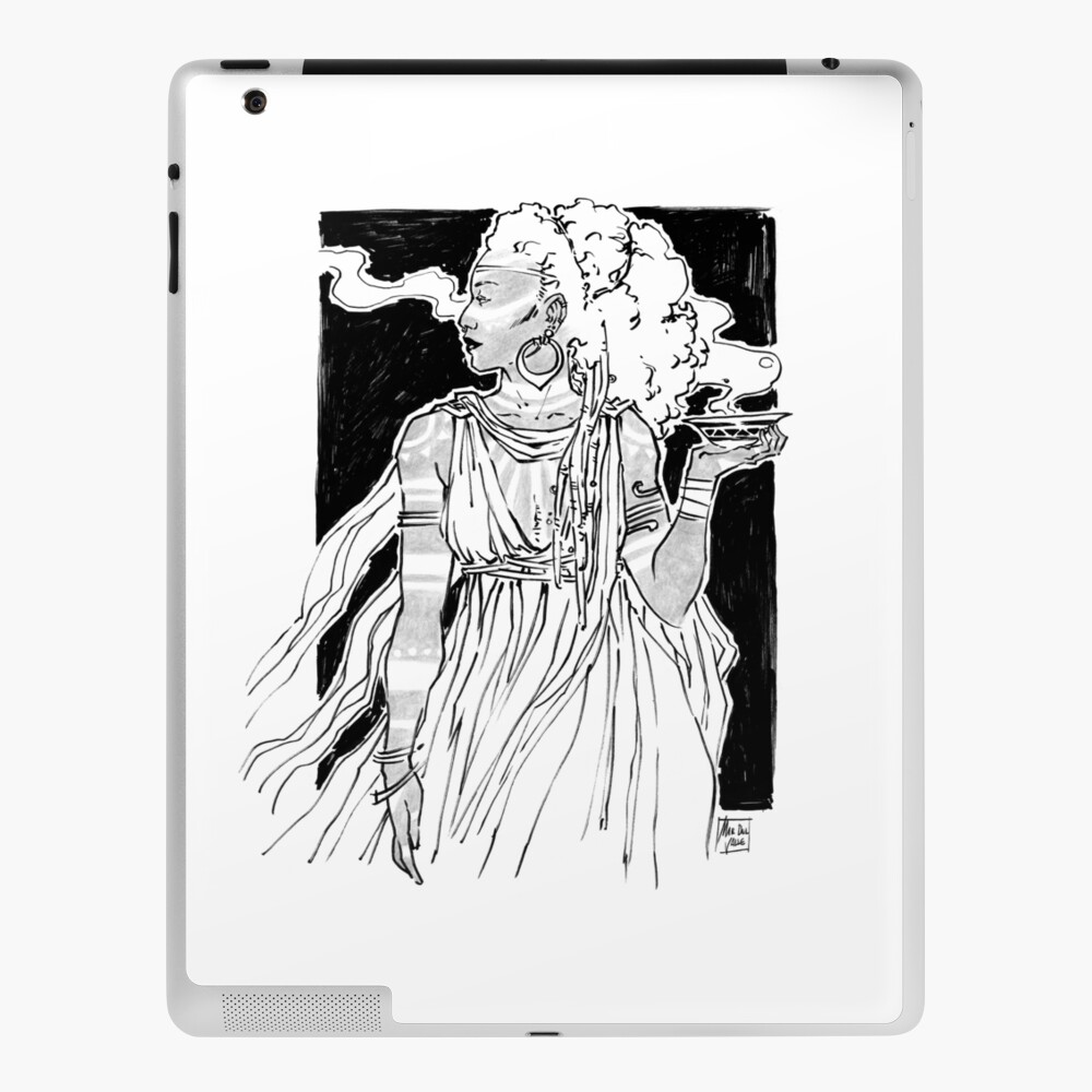 Divination Witch - Bruja de las Profecías - Oracle iPad Case & Skin