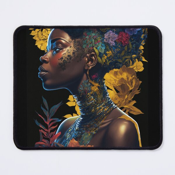 Item preview, Afrofuturism Art designed and sold by MidJourneymen.