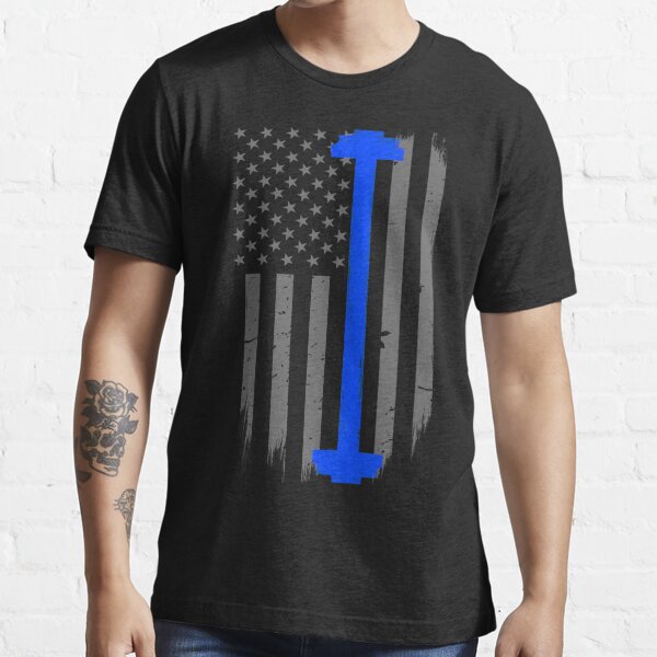 Maximus Blue Line Barbell Club T-Shirt