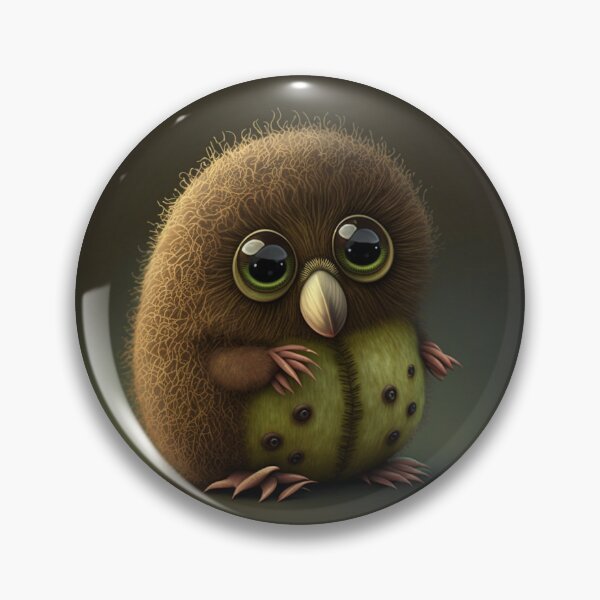 Item preview, New Zealand as a cute monster  designed and sold by Consciousmess.