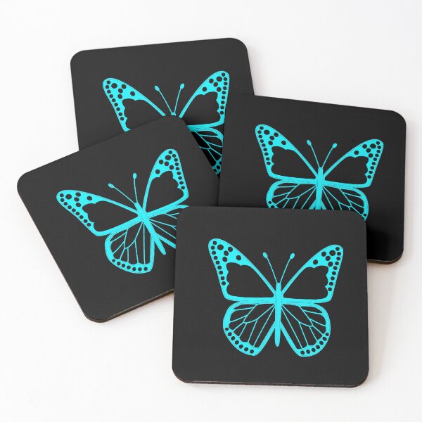Item preview, BUTTERFLY LIGHT BLUE designed and sold by LEOEXPRESS.