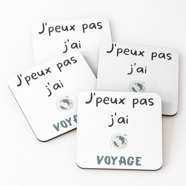 Aperçu de l'œuvre j'peux pas j'ai voyage cadeau créée et vendue par Scelai.