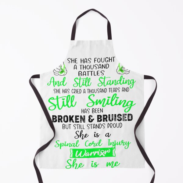 Item preview, Spinal Cord Injury Warrior SHE IS ME - Support Spinal Cord Injury Fighter Gifts designed and sold by Berriosly.
