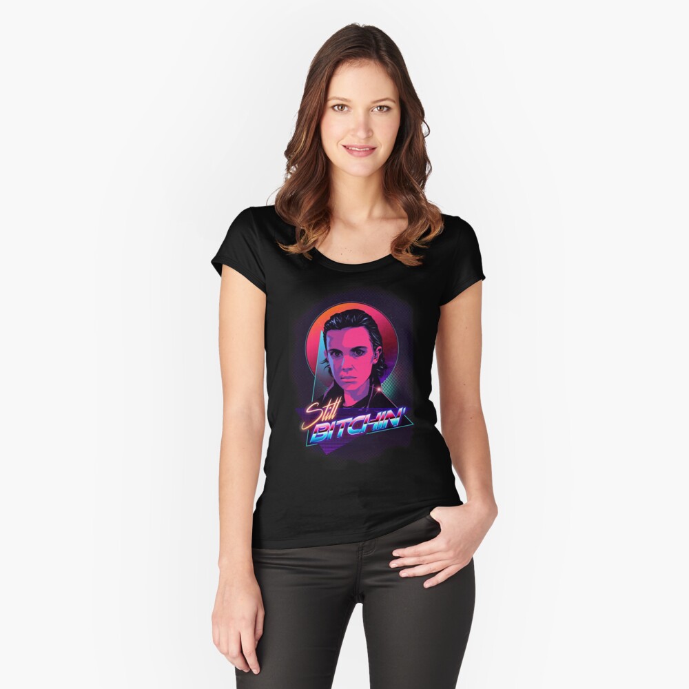 Item preview, Fitted Scoop T-Shirt designed and sold by ArtofLariz.
