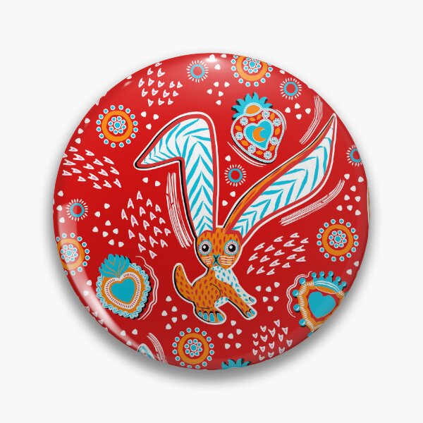 Item preview, Valentine Alebrije Rabbits designed and sold by Pamelandia.