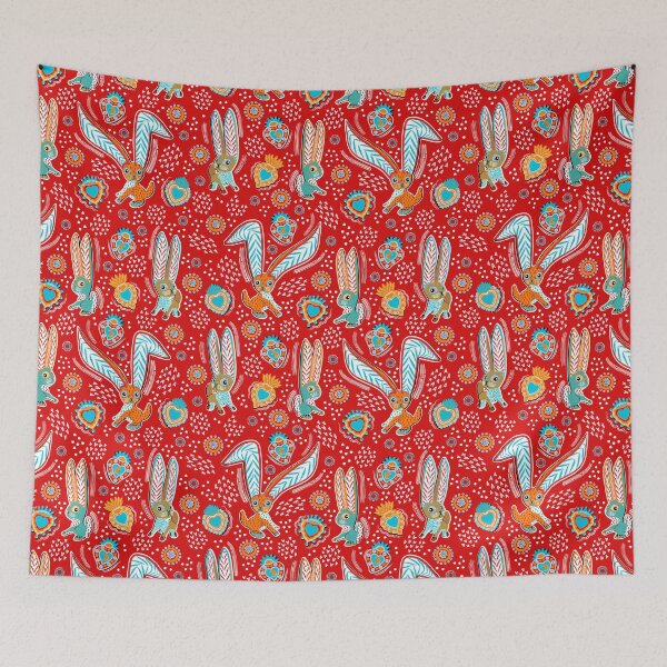 Item preview, Valentine Alebrije Rabbits designed and sold by Pamelandia.