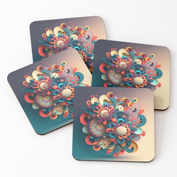 Item preview, Floral Colourful Vibrant Composition Designs for Home Decor, Wedding, Events Fashion, Lifestyle and Accessories  designed and sold by RAGANADesign.