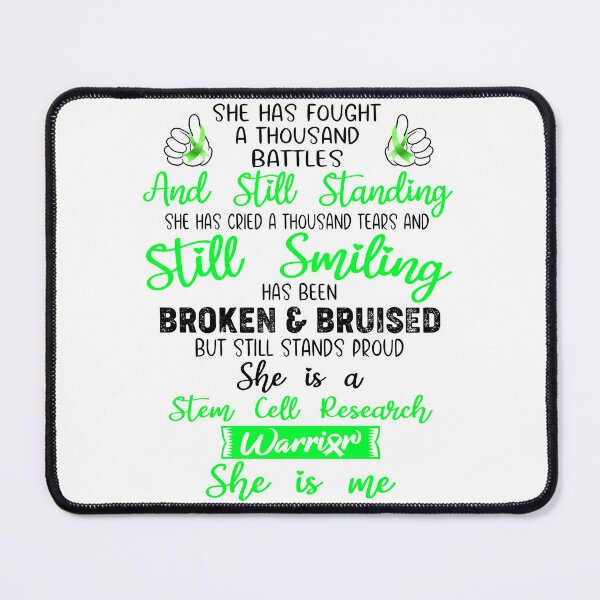 Item preview, Stem Cell Research Warrior SHE IS ME - Support Stem Cell Research Fighter Gifts designed and sold by Berriosly.