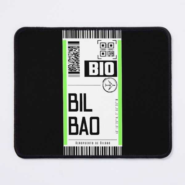 Item preview, BILBAO BIO classic luggage tag flight sticker designed and sold by LeddsoDello.