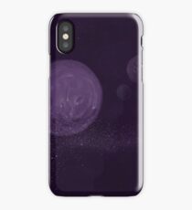 Travel through space and time iPhone Case/Skin