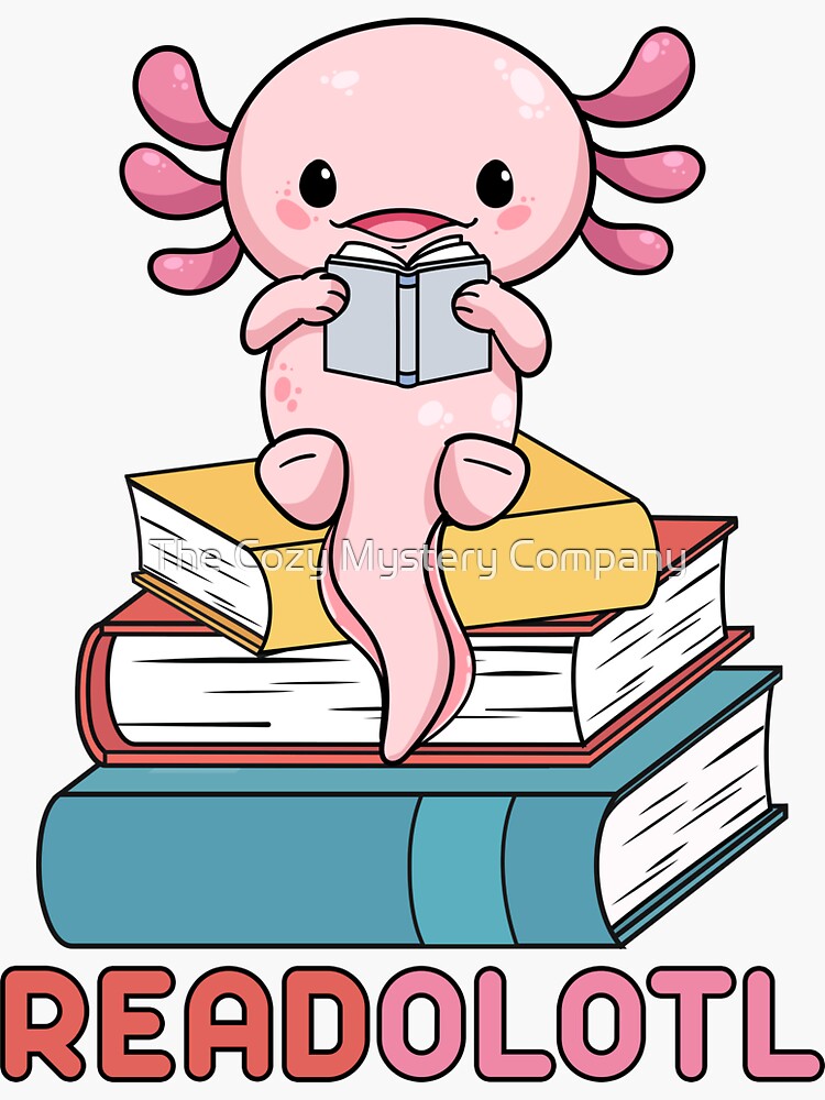  BigTees Readolotl Axolotl Reading Book Ceramic Mug