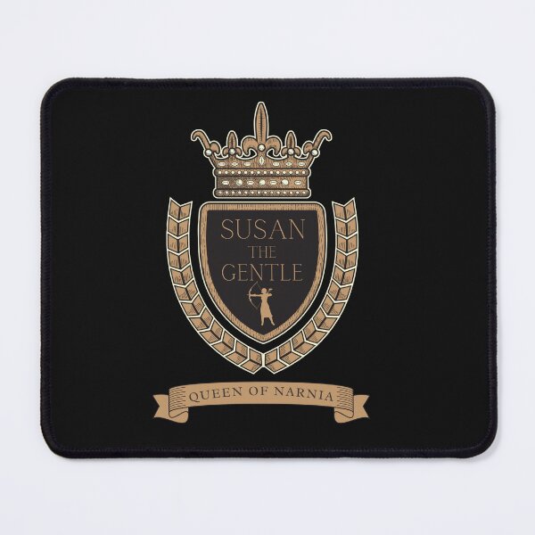 Item preview, Susan the Gentle Queen of Narnia Pevensie siblings archer royal crest lion witch wardrobe prince caspian lewis designed and sold by CreativeCurious.