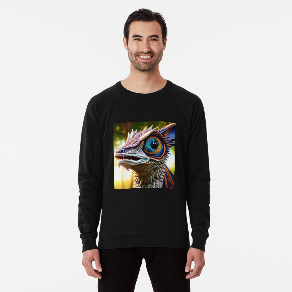 Item preview, Lightweight Sweatshirt designed and sold by dragynrain.