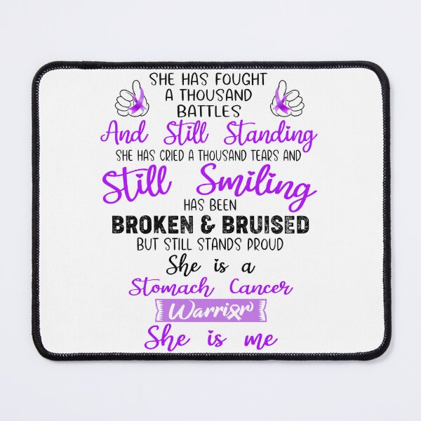 Item preview, Stomach Cancer Warrior SHE IS ME - Support Stomach Cancer Fighter Gifts designed and sold by Berriosly.
