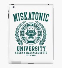 CTHULU AND LOVECRAFT - MISKATONIC UNIVERSITY iPad Case/Skin