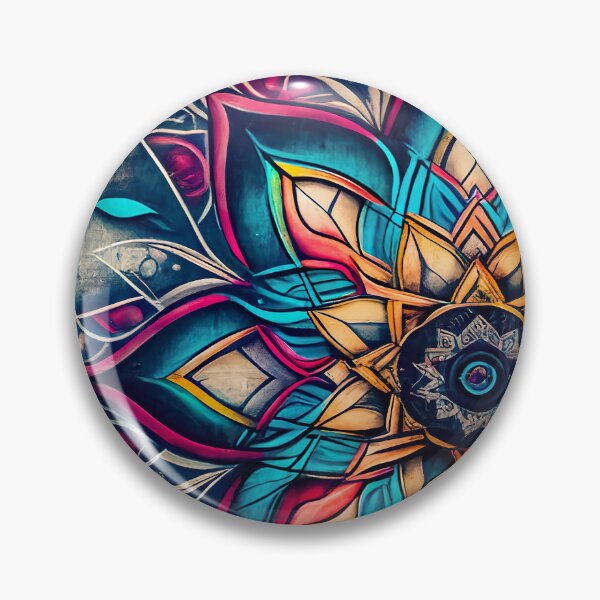 Item preview, Boho Art Graffiti Art Bohemian Wall Art designed and sold by MusedPrints.