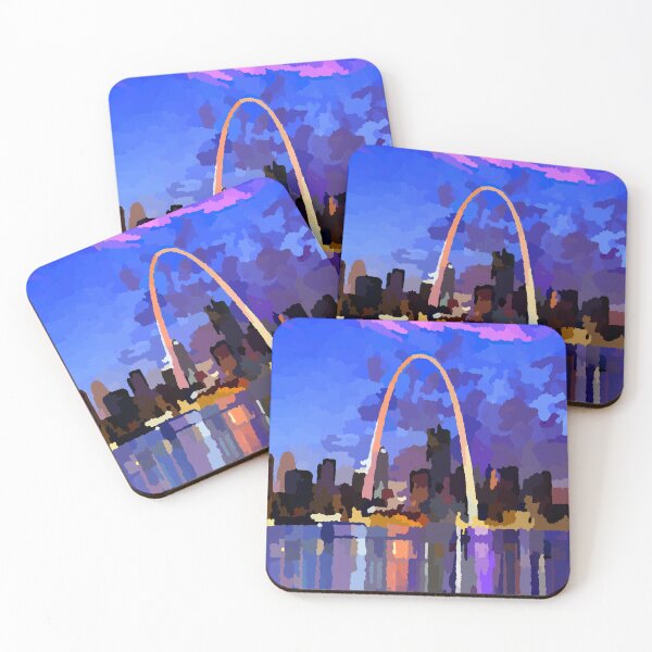 Item preview, Saint Louis Gateway Arch Reflections Skyline designed and sold by Jon-Baran.