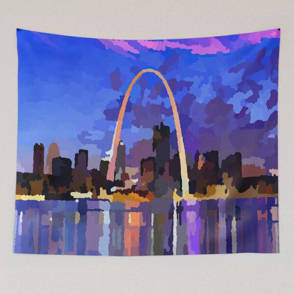 Item preview, Saint Louis Gateway Arch Reflections Skyline designed and sold by Jon-Baran.