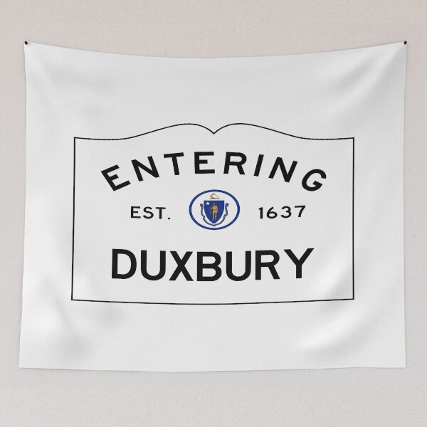 Item preview, Entering Duxbury Road Sign - Duxbury, Massachusetts designed and sold by SouthShorePics.