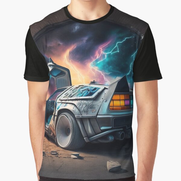 Delorean t shirt best sale