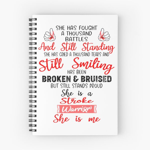 Item preview, Stroke Warrior SHE IS ME - Support Stroke Fighter Gifts designed and sold by Berriosly.