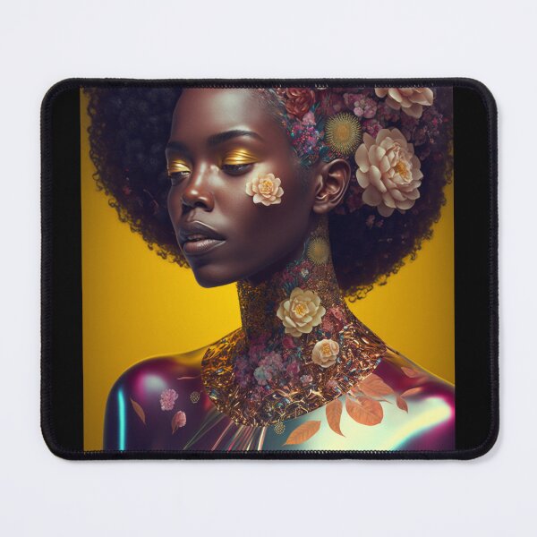 Item preview, Afrofuturism Art designed and sold by MidJourneymen.