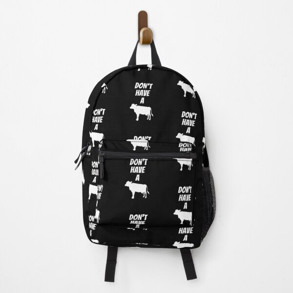 Item preview, Don't have a cow funny white cow silhouette designed and sold by FarmsteadAcers.