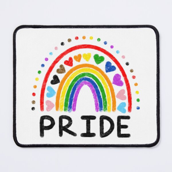 Item preview, Rainbow Pride LGBTQ+ Crayon Doodle designed and sold by JoyfulJen.