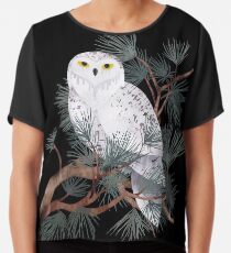 Snowy Chiffon Top