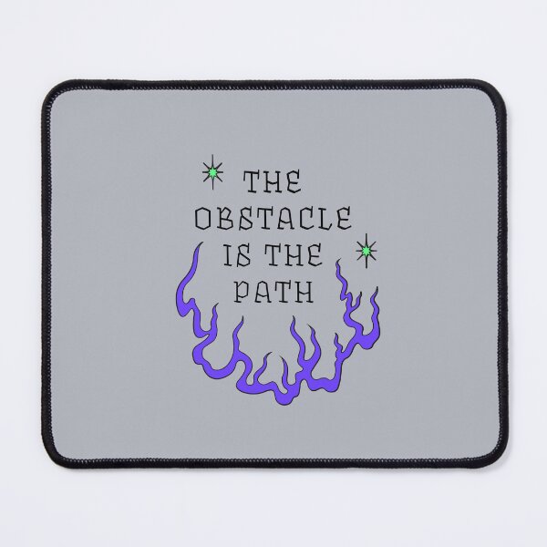 Item preview, The Obstacle is the Path | Dark Blue designed and sold by stoicjimny.
