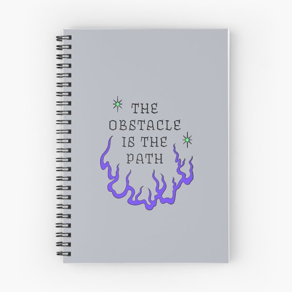 Item preview, The Obstacle is the Path | Dark Blue designed and sold by stoicjimny.