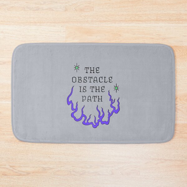 Item preview, The Obstacle is the Path | Dark Blue designed and sold by stoicjimny.