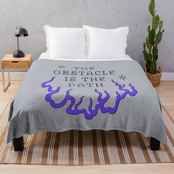 Item preview, The Obstacle is the Path | Dark Blue designed and sold by stoicjimny.