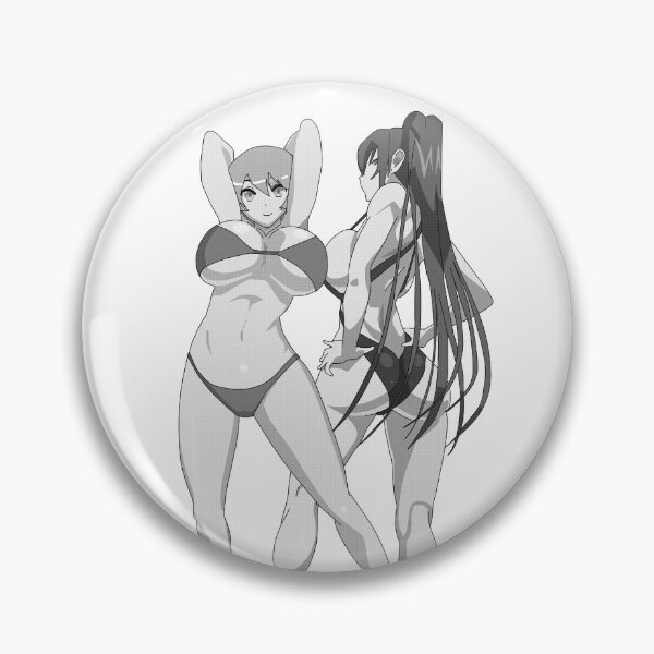 Item preview, Lewd anime girl hentai manga ecchi waifu titties ass gray tone designed and sold by ArthurPoe.