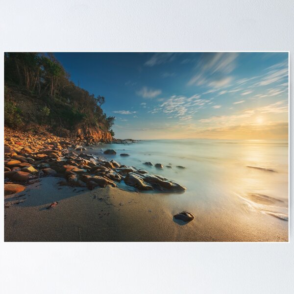 Item preview, Cala Violina beach in Maremma at sunset, Tuscany. Mediterranean sea. Italy. designed and sold by Stefano Orazzini.