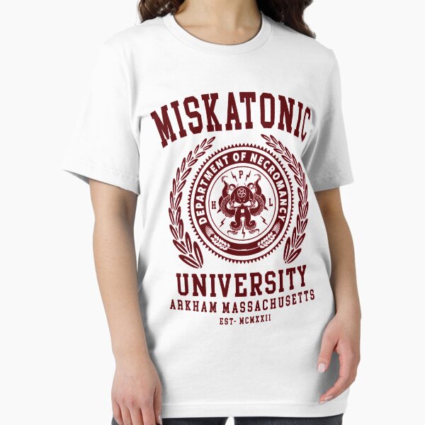 Item preview, CTHULU AND LOVECRAFT - MISKATONIC UNIVERSITY designed and sold by ShirtWreck.