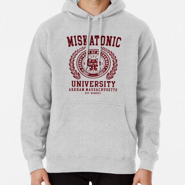 CTHULU AND LOVECRAFT - MISKATONIC UNIVERSITY Pullover Hoodie