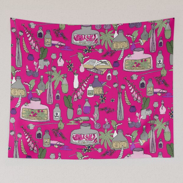 Item preview, The evil gardener's cabinet - shocking pink designed and sold by kobyakov.