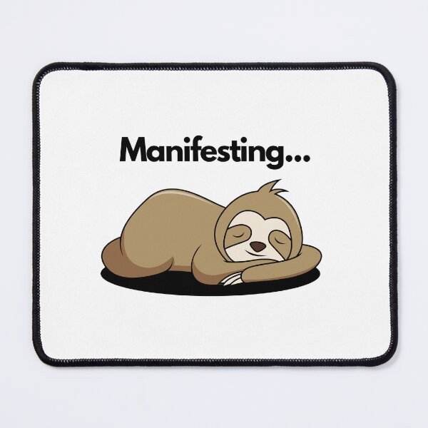 Item preview, Manifesting sleepy sleep funny quote. designed and sold by DetectiveDog.
