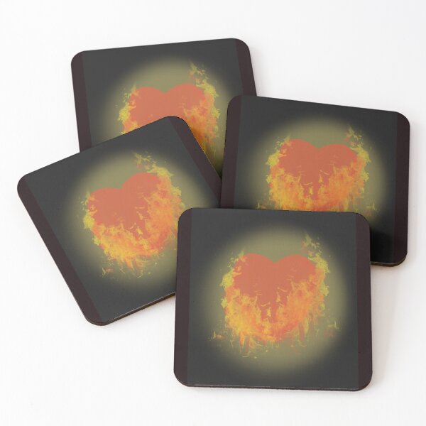 Item preview, Heart on Fire designed and sold by AllArtUK.