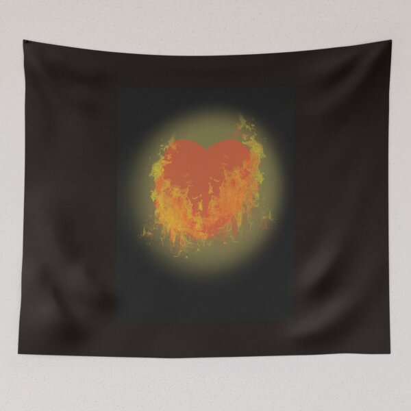 Item preview, Heart on Fire designed and sold by AllArtUK.